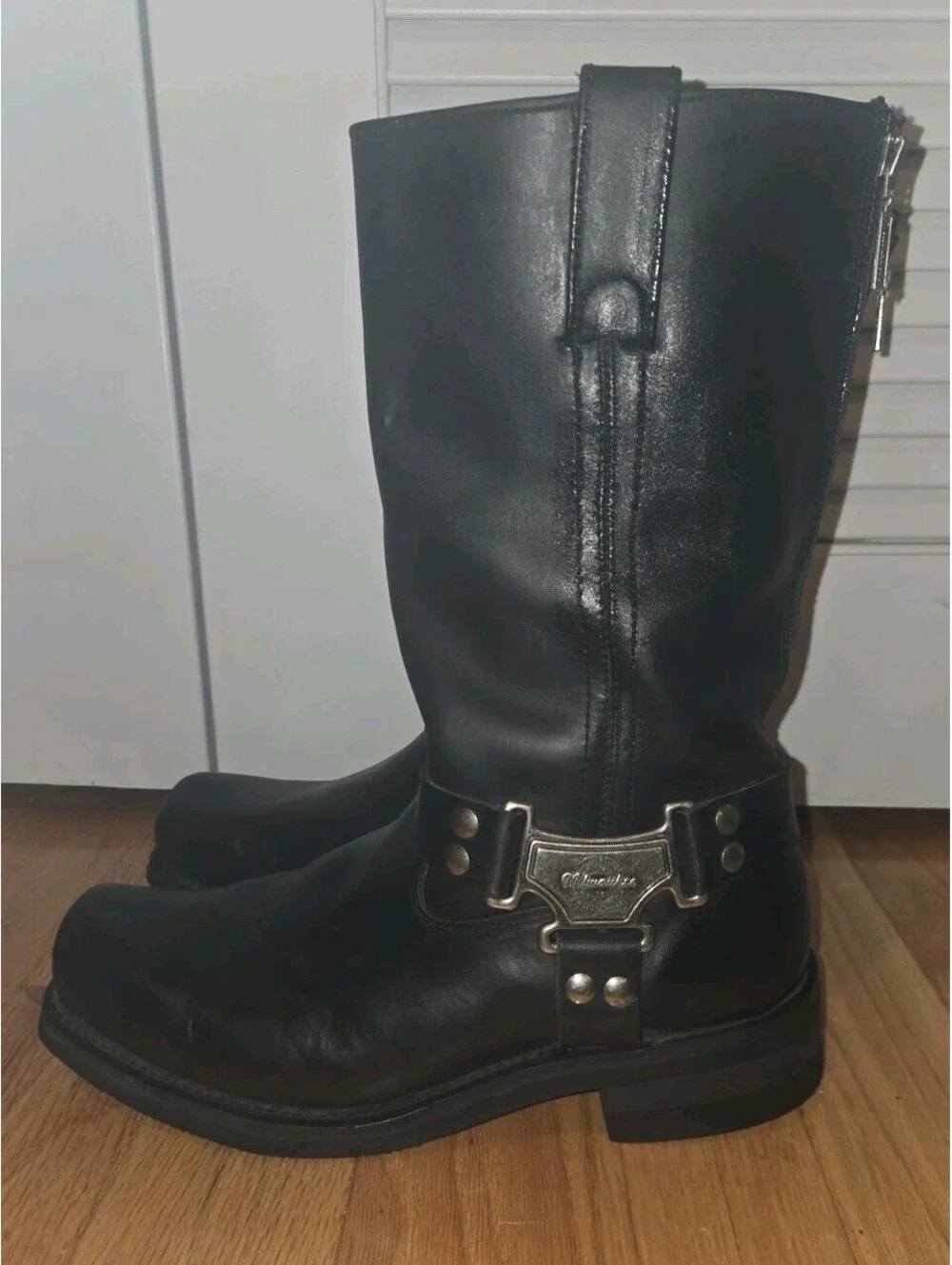 Milwaukee Men's Leather Harness Boots Size 10EEE